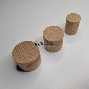 Tradebyd Boutons de tiroir en bois uniques faits à la main Poignées d'armoire artistiques pour les amateurs de décoration intérieure - Product Image 1
