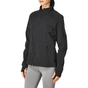 Veste Softshell confortable pour femmes avec logo personnalisé veste Softshell pour femmes doublée en tissu nouveau style respirant vente en gros - Product Image 5