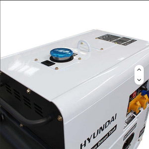 Générateur diesel silencieux refroidi par air 5,8 kW 7,5 kVA à démarrage électrique, réservoir 25 L, avec capot, monophasé, AVR 50/60 Hz - Product Image 5