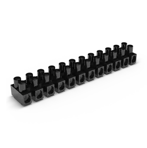 Yeni tasarlanmış kolay kesim tasarım beyaz siyah özelleştirilmiş Terminal blokları Pp ve çelik tipi şeritler