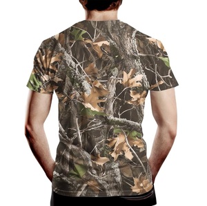 เสื้อยืดสตรีทแวร์ลายพราง Tactical Real Tree Design ทรงปกติ สั่งทำได้ พิมพ์ลายแบบ Sublimation ระบายอากาศได้ดี - Product Image 3