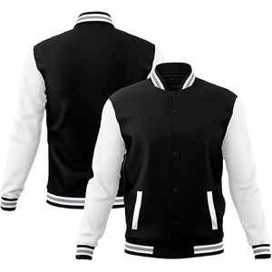 Veste universitaire unisexe de baseball Jaket de baseball à impression personnalisée de bonne qualité, veste de baseball pour hommes - Product Image 1