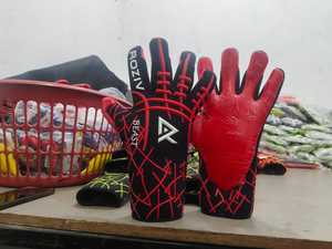 Gants de gardien de but en cuir professionnels, gants de football de haute qualité, respirants, à doigts complets, personnalisables, unisexes - Product Image 6