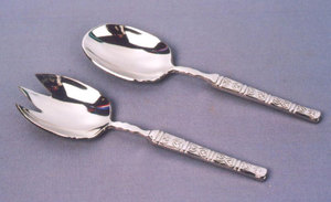 Ensemble de couverts en métal de designer courbé à la main, vaisselle pour la maison, l'hôtel, le restaurant, service de traiteur, ensemble de couverts à prix de gros - Product Image 3