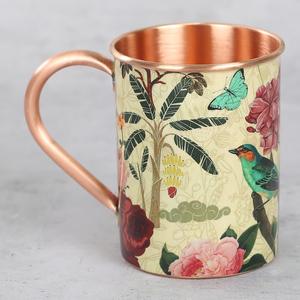 Tasse traditionnelle en cuivre et acier inoxydable tasse en cuivre Mule de Moscou pour Cocktail et tasse Vicky boisson Ware fait à la main - Product Image 2