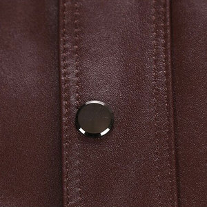 Chaleco de Cuero para Hombre, Diseño Único, de Alta Calidad, Cómodo, Transpirable, Cálido para Invierno, Sin Mangas, Precio al por Mayor - Product Image 5
