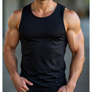 Custom Bodybuilding <b>Muscle</b> <b>Fit</b> Workout Top Gym Athletic Fitness Wear Men's Tank Top Summer Lightweight Gym Top - Product Image 6