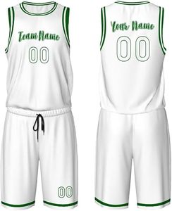 Uniforme de basket-ball léger, respirant, grande taille, couleur personnalisée, haute qualité, pour hommes adultes - Product Image 5