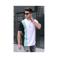 T-Shirt Homme en Coton Haute Qualité, Col Rond, Fournisseur de Turquie