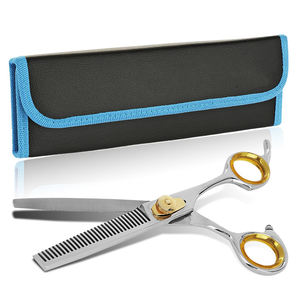 กรรไกรตัดผมบางคุณภาพดีกรรไกรสเตนเลสขัดเงากระจก - Product Image 1