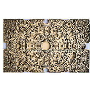 Décoration murale élégante pour la maison Art Découpé au laser Accents en bois multicouches pour une décoration murale élégante - Product Image 1