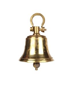 Excluisve Quality Brass Wall Hanging <b>Bell</b> Newest Design Round Shape Hanging <b>Bell</b> For Wholesale Supplier - Product Image 6