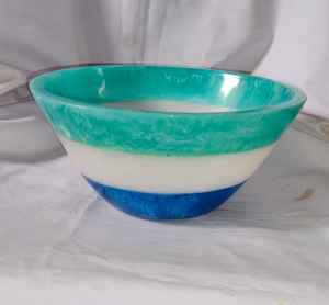 Top Selling Handmade <b>Polished</b> Melamine Luxury Eco-Friendly Wedding Salad Bowls 5-Piece Set - Product Image 2