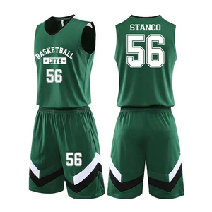 Ensemble d'uniformes de basket-ball pour adultes Réversibles Maison et hors maillots et shorts - Product Image 1