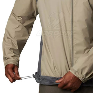 Chaqueta cortavientos transpirable de alta calidad para hombre, ropa informal con cuello con capucha, precio razonable para la temporada de invierno - Product Image 6