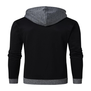 Sudaderas con Capucha para Hombre de Alta Calidad, 100% Algodón, al por Mayor, Personalizadas, Transpirables, Corte Regular, Forro Polar, Resistentes al Viento, con Cierre - Product Image 4