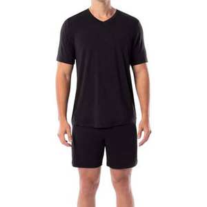 Ensemble de survêtement respirant pour hommes grande taille, style urbain, avec short et t-shirt, marque privée, Pakistan - Product Image 3