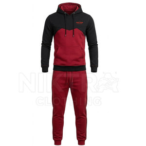 Survêtement Homme Respirant Dernière Tendance Coupe Slim en Polyester et Coton Uni – Le Plus Vendu - Product Image 1