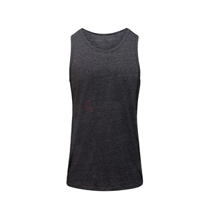 T-shirt d'entraînement sans manches pour hommes personnalisé High Stretch Quick Dry Muscle Gym Running Fitness Débardeurs Fabricant - Product Image 2