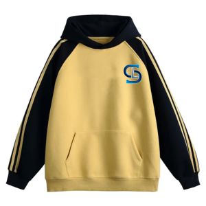 เสื้อมีฮู้ดแขนยาวแบบสวมหัวมีฮู้ดสำหรับผู้หญิงเสื้อมีฮู้ดพิมพ์ลายโลโก้ด้านหน้า - Product Image 3