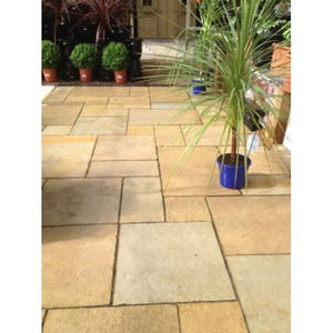 Calcaire jaune naturel Tandur, pierre haute résistance, idéale pour les sols, les allées et les revêtements muraux - Product Image 6