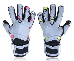 Gants de gardien de but en latex haute performance, imperméables, respirants, à doigts complets, avec sangle de poignet réglable pour les sports de plein air, fabrication en usine - Product Image 2