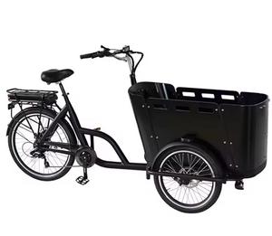Vente en gros promo en vente chaude livraison gratuite vélo électrique à usage familial à 4 sièges pour enfants tricycles à 3 roues vélo cargo pour enfants à vendre - Product Image 6