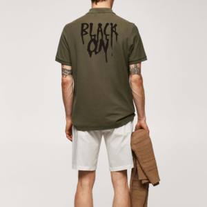 Nueva llegada de moda Camiseta de algodón transpirable para hombres para adultos Tallas grandes Polos masculinos Ropa de verano Camisetas Polo para niños - Product Image 3