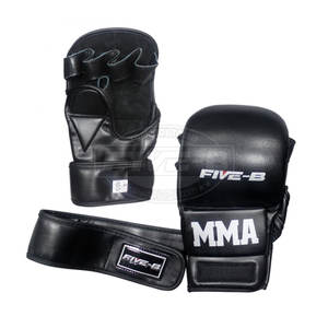 Gants de sparring MMA en cuir durable avec surpiqûres pour un entraînement prolongé, ajustement confortable, écologiques et légers - Product Image 6