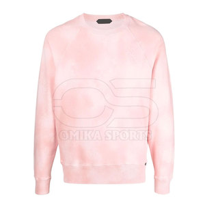 Sudadera Tie Dye para hombre, jersey de tela de algodón pesado con efecto de tinte lavado para trajes de moda - Product Image 1