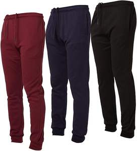 กางเกงวอร์มผู้ชาย Ultra Performance แพ็ค 3 ตัว แบบมีกระเป๋า ผ้าฝ้าย 100% ซักสี ทรงลำลอง เอวกลาง ไซส์ S-3X - Product Image 4