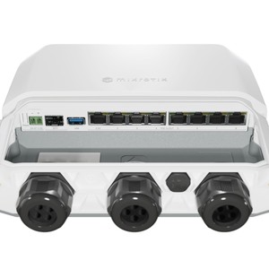 Mikrotik Router RB5009UPr + S + OUT, 7X RJ45 1000เมกะไบต์/วินาที POE, 1x RJ45 2.5กิกะไบต์/วินาที POE, 1x SFP +, USB 3.0 1x, IP66 - Product Image 4