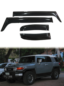Visera para Lluvia y Viento para Toyota FJ Cruiser 2006 en Adelante, Deflector de Ventana de Acrílico para Automóvil GCS TY830 con Cinta Adhesiva Doble 3M - Product Image 2