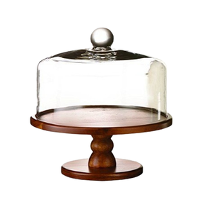 Soporte para Tartas de Madera de Acacia, Exhibidor de Postres y Tartas, Soporte de Exhibición de Mesa, Multiusos, Altamente Duradero, Juego de Platos para Servir - Product Image 6