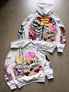 Sudadera con capucha de invierno de peso pesado para hombre de alta calidad personalizada al por mayor-Hecho en Pakistán - Product Image 2