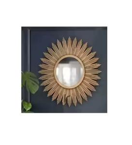 Miroir mural géométrique moderne en laiton pour la décoration de la maison, occasion de mariage - Product Image 5