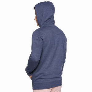 Men's Zip Up Hoodie Fleece French Terry Unisex High Quality Plain Blank Solid Color <b>Summer</b> Plain <b>Hoodies</b> for Men - Product Image 2