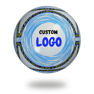 2025 Unisex adultos balones de fútbol personalizados de alta calidad cosidos a máquina PU PVC cuero brillante Venta caliente - Product Image 1