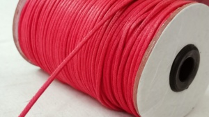 เชือกฝ้ายเคลือบกันน้ำแบบสั่งทำพิเศษ ขนาดเส้นผ่านศูนย์กลาง 2 มม. สำหรับนักออกแบบเครื่องประดับ ห่อของขวัญ และใช้ในงานตัดเย็บเสื้อผ้า - Product Image 4