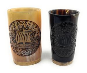 Alta calidad Animal-estilo tallado Natural beber cuerno vidrio hecho a mano para cerveza agua pulida hogar inspirado India al por mayor - Product Image 2