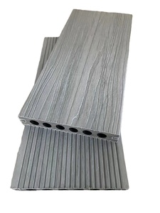 Vendita calda cina esterno esterno impermeabile superficie scanalata WPC Decking composito pavimento in plastica - Product Image 5