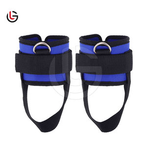 Résistance en néoprène personnalisée directe d'usine Gym Fitness haltérophilie sangles de cheville réglables - Product Image 2