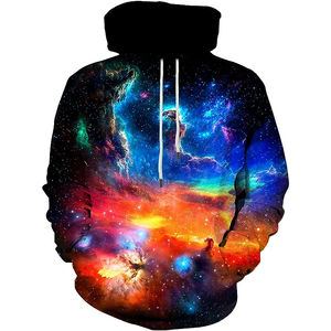 Sudadera con capucha ligera Unisex personalizada de alta calidad 100% poliéster algodón mezclado sublimado Logo 3D bordado ODM OEM - Product Image 4