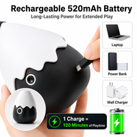 Jouet pour chat Magic Tail, baguette interactive électronique automatique pour chaton, rechargeable par USB, 2 en 1, vente en gros OEM