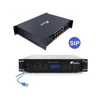 Amplificateur de sonorisation IP SIP KNTECH IPMG-1000P 1000W avec architecture de système PA redondante N+1 pour système d'intercom de diffusion
