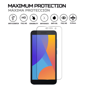 ANTISHOCK <b>Screen</b> Protector for Alcatel 1 2021 Premium Phone <b>Cover</b> to Protect Your Device's <b>Screen</b> - Product Image 2