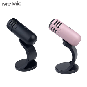 Microphone de bureau USB mini MY MIC U30, microphone à condensateur pour podcast et jeux, compatible avec ordinateur, ordinateur portable, téléphone, léger et à bas prix - Product Image 1