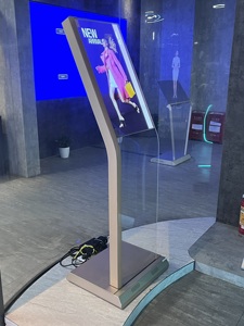 30-inch tất cả-trong-một màn hình cảm ứng tương tác OLED hiển thị <span class=keywords><strong>kiosk</strong></span> thông tin trong suốt <span class=keywords><strong>kiosk</strong></span> cho trung tâm mua sắm hoạt hình - Product Image 3