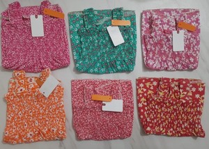 Alta calidad última moda al por mayor niñas vestido de verano niñas nuevo vestido de algodón sin mangas para niños de Bangladesh - Product Image 5