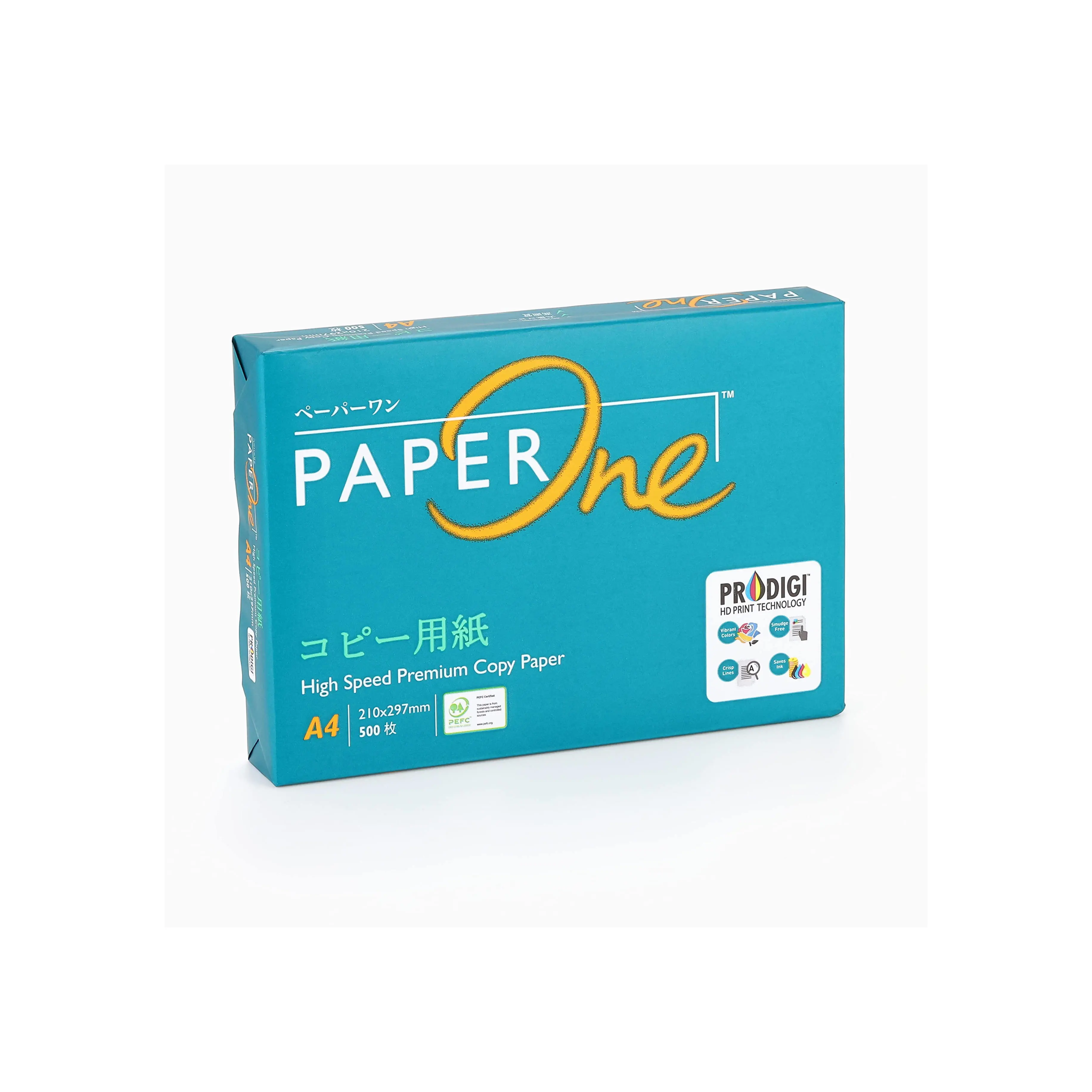 Papel Um Papel A4 Um 80 GSM Papel De Cópia 70 Gram/Papel De Cópia A4 75gsm / Double A Papel De Cópia A4